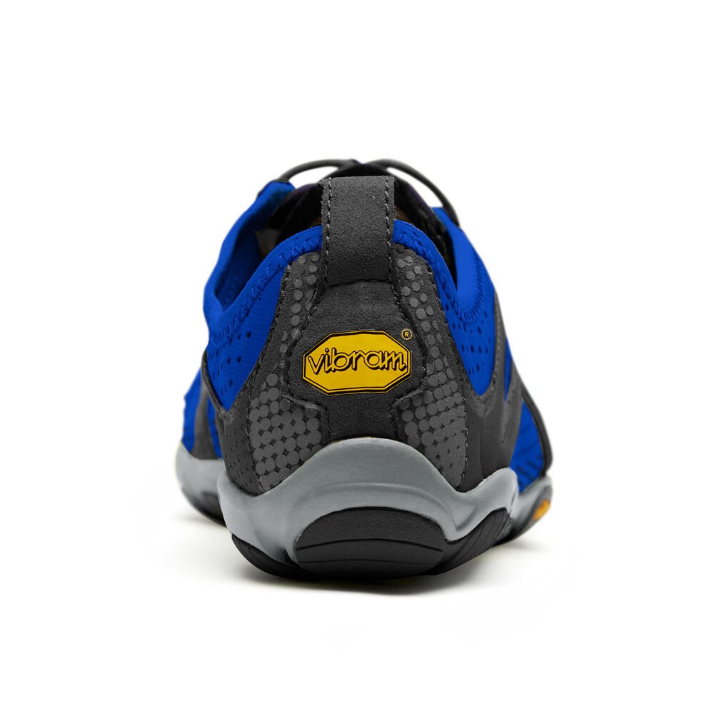 Tenis Hombre Azules/Negros - FiveFingers V-Run - SOMZTW-625